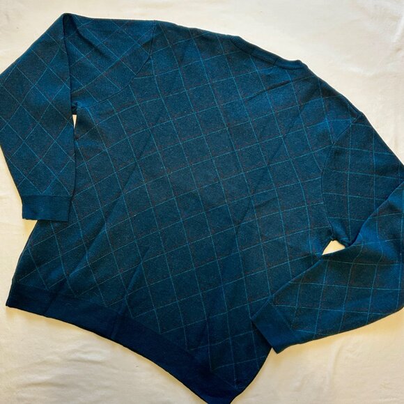 EDDIE BAUER 100% MERINO WOOL DAD SWEATER, LG - Picture 2 of 4